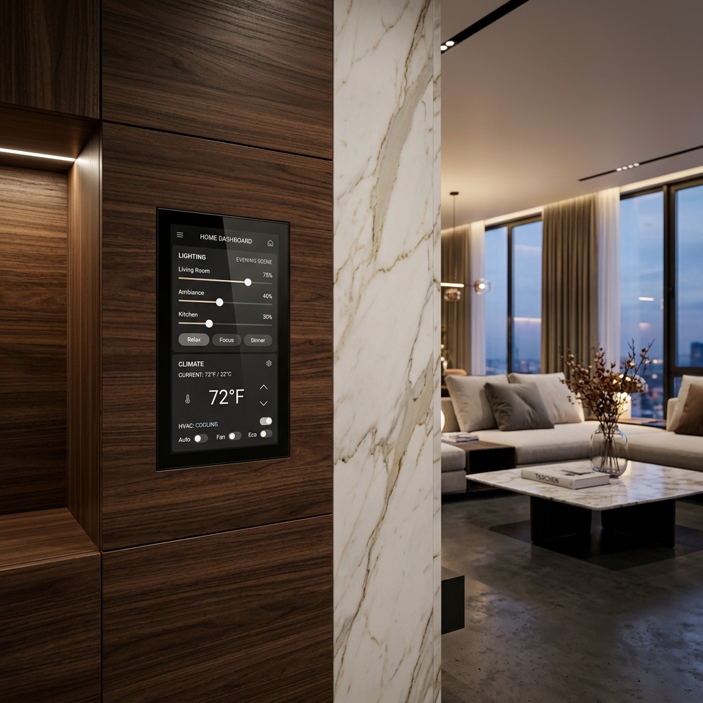 KNX Touchpanel Smart Home Steuerung